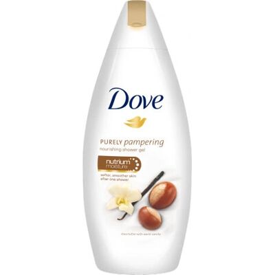 Dove - Purely Pampering - Shea Butter - Gel douche - Publicité Dove - Purely Pampering - Shea Butter - Gel douche - Publicité