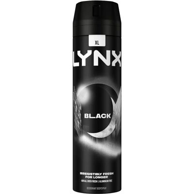 Lynx XL Black 48H Deodorant Body Spray Lynx XL Black 48H Deodorant Body Spray