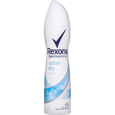 Rexona - Cotton Dry - 150 ml - Frauen - Antiperspirant-Spray Rexona - Cotton Dry - 150 ml - Frauen - Antiperspirant-Spray