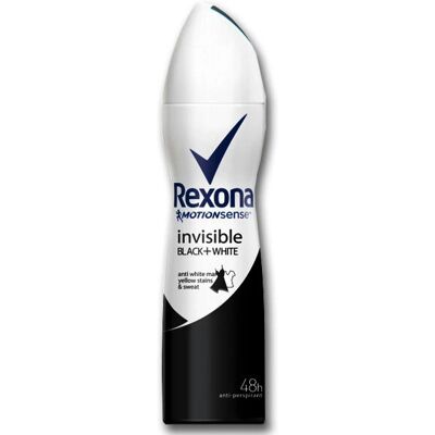 Rexona Unsichtbar Schwarz Weiß - Deo Rexona Unsichtbar Schwarz Weiß - Deo