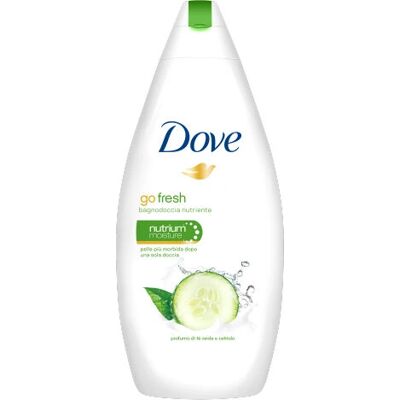 Dove - Go Fresh - Concombre - Thé vert - Gel douche - Publicité Dove - Go Fresh - Concombre - Thé vert - Gel douche - Publicité