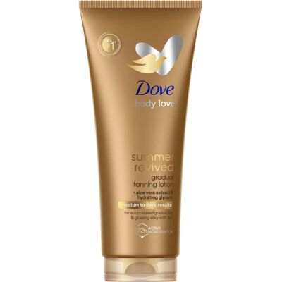 Dove Unisex DermaSpa Summer Revived Self Tan - Medium Dark - Body Lotion Dove Unisex DermaSpa Summer Revived Self Tan - Medium Dark - Body Lotion