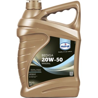 Eurol Goud-zwart 20W50 Motorolie - Voertuigtype Eurol Goud-zwart 20W50 Motorolie - Voertuigtype