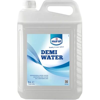 Eau déminéralisée Eurol - 5L - Eau - Publicité Eau déminéralisée Eurol - 5L - Eau - Publicité