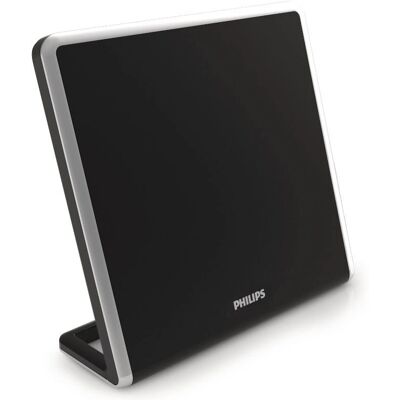 Antenne TV Philips SDV7220/12 - Filtre Anti-bruit - 49 dB - Noir Antenne TV Philips SDV7220/12 - Filtre Anti-bruit - 49 dB - Noir