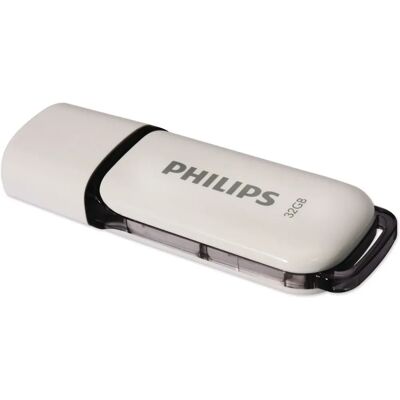 Pen drive USB Philips 32GB Edição Snow - USB 2.0 Pen drive USB Philips 32GB Edição Snow - USB 2.0