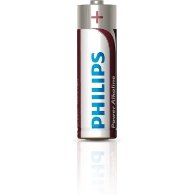 Philips Power Alkaline LR6P16F/10 - hushållsbatteri Philips Power Alkaline LR6P16F/10 - hushållsbatteri