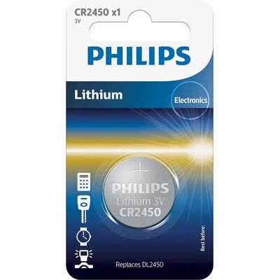 Baterie de litiu Philips CR2450/10B - Baterie Baterie de litiu Philips CR2450/10B - Baterie