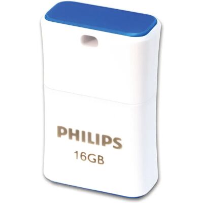 Philips FM16FD85B/10 Clé USB - 16GB - USB 2.0 - Compacte - Publicité Philips FM16FD85B/10 Clé USB - 16GB - USB 2.0 - Compacte - Publicité