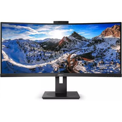 Philips 346P1CRH - 34 Inch QGHD Gebogen Ultrawide Monitor - monitor Philips 346P1CRH - 34 Inch QGHD Gebogen Ultrawide Monitor - monitor