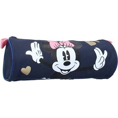 Disney - Mickey Minnie - Bleu - 1 Compartiment - Trousse - Publicité Disney - Mickey Minnie - Bleu - 1 Compartiment - Trousse - Publicité