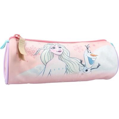 Vadobag FROZEN - C'est Magique - Trousse Ronde Rose - Produit sous licence officielle - Publicité Vadobag FROZEN - C'est Magique - Trousse Ronde Rose - Produit sous licence officielle - Publicité