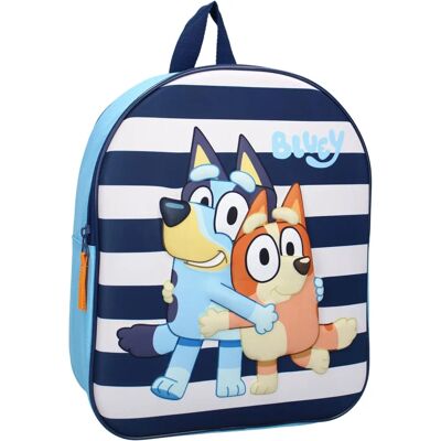Sac à dos Bluey 3D - Bluey - Sac École - 32cm - Publicité Sac à dos Bluey 3D - Bluey - Sac École - 32cm - Publicité