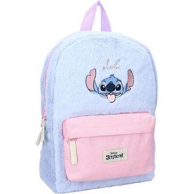Vadobag Stitch - Sac à Dos Fourrure Bleu/Rose - Aimé Inconditionnellement - Sac à Dos - Publicité Vadobag Stitch - Sac à Dos Fourrure Bleu/Rose - Aimé Inconditionnellement - Sac à Dos - Publicité