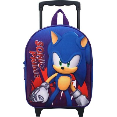 Plecak Sonic the Hedgehog Vadobag - Trolley 3D - 32cm Plecak Sonic the Hedgehog Vadobag - Trolley 3D - 32cm