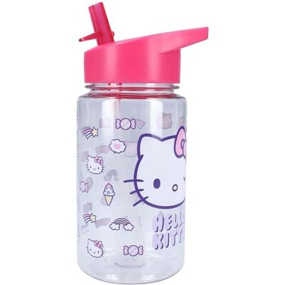 Sanrio Hello Kitty Flasche - 450ml - Offiziell Lizenz Sanrio Hello Kitty Flasche - 450ml - Offiziell Lizenz