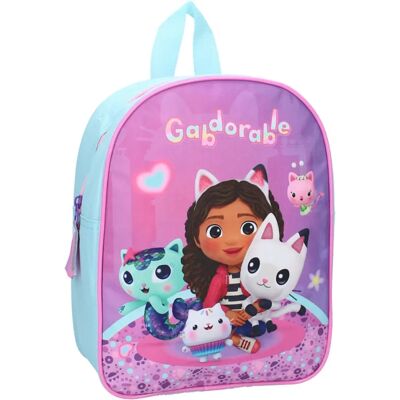 Vadobag Gabby's Dollhouse Violet - Sac d'école maternelle - Publicité Vadobag Gabby's Dollhouse Violet - Sac d'école maternelle - Publicité