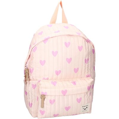Kidzroom - Zaino Magical Meadows Hearts - Roze Rugzak Kidzroom - Zaino Magical Meadows Hearts - Roze Rugzak