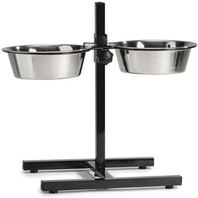 Beeztees Beeztees BZ NAPFSTAENDER MIT 2X28CM EDE - Hundefoderstation Beeztees Beeztees BZ NAPFSTAENDER MIT 2X28CM EDE - Hundefoderstation