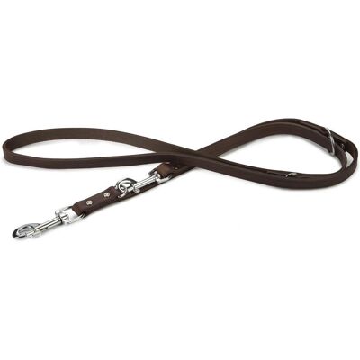 Beeztees - 736402 - Marron - Cuir - Laisse d'entraînement chien - Publicité Beeztees - 736402 - Marron - Cuir - Laisse d'entraînement chien - Publicité