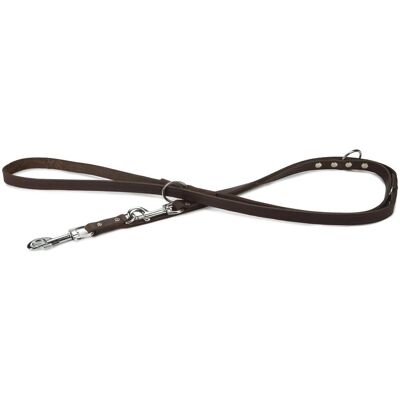 Beeztees 736406 Leder-Hundedressurleinen - Verstellbar - Braun Beeztees 736406 Leder-Hundedressurleinen - Verstellbar - Braun