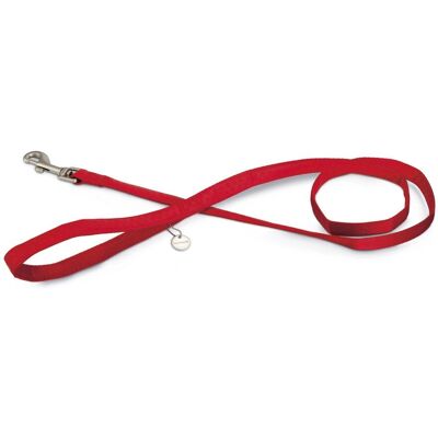 Beeztees Beeztees 744964 Nylon Hundeleine - Rot - 120 cm Beeztees Beeztees 744964 Nylon Hundeleine - Rot - 120 cm