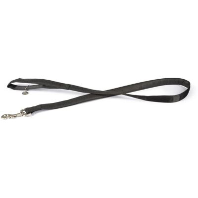 Beeztees 744975 Hundenriem - Nylon & Kunstleder - Schwarz - 120cm Beeztees 744975 Hundenriem - Nylon & Kunstleder - Schwarz - 120cm