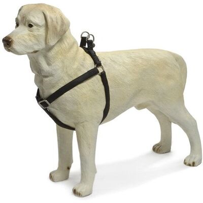 Beeztees - Macleather - Schwarz - 35-60 cm - Hundegeschirr Beeztees - Macleather - Schwarz - 35-60 cm - Hundegeschirr