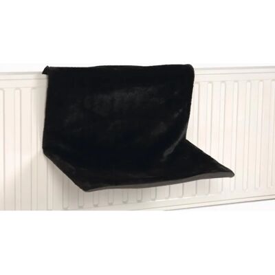 Hamac pour radiateur de chat Sleepy de beeztees - Noir Hamac pour radiateur de chat Sleepy de beeztees - Noir