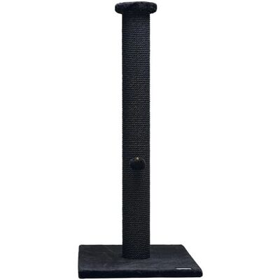Beeztees Katzenturm Kratzbaum - 40x40x90 cm Schwarz Beeztees Katzenturm Kratzbaum - 40x40x90 cm Schwarz