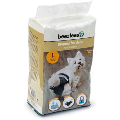 Beeztees L Hondendiapers - Incontinentie & Hitte Beeztees L Hondendiapers - Incontinentie & Hitte