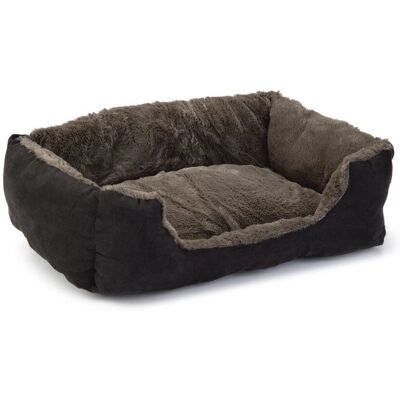 Beeztees Pluche Kattenbed - 48x37x18cm - Zacht en knus Beeztees Pluche Kattenbed - 48x37x18cm - Zacht en knus