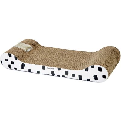 Beeztees Kratzsofa - Karton - 49x22x25 cm Beeztees Kratzsofa - Karton - 49x22x25 cm