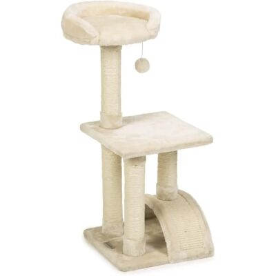 Beeztees Tanica - Albero per gatti - Crema - 35x35x82 cm Beeztees Tanica - Albero per gatti - Crema - 35x35x82 cm