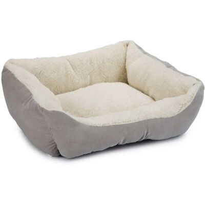Beeztees Mogina Katzenbett - Plüsch, Anti-Rutsch, 45x37x17cm Beeztees Mogina Katzenbett - Plüsch, Anti-Rutsch, 45x37x17cm