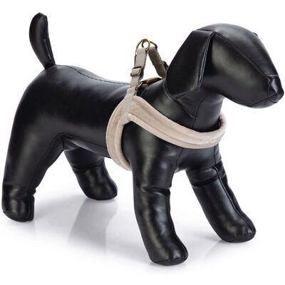 Arnés para perros Velura de Lotte - Talla M - 58 cm Pecho - Gris Arnés para perros Velura de Lotte - Talla M - 58 cm Pecho - Gris
