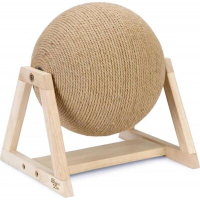 Zabawka dla kota Xem - 34x30x35,5cm - Kula z juty Zabawka dla kota Xem - 34x30x35,5cm - Kula z juty
