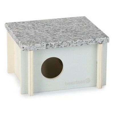 Beeztees Cico Kleintier-Habitat - Kühles Holzhaus Beeztees Cico Kleintier-Habitat - Kühles Holzhaus