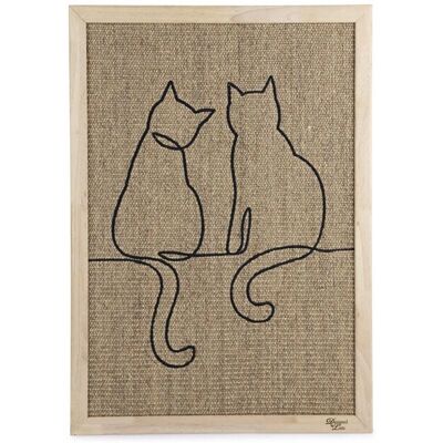 Designed by Lotte Kat Raspelbord - 70x50x2 cm - Wandmontage Designed by Lotte Kat Raspelbord - 70x50x2 cm - Wandmontage