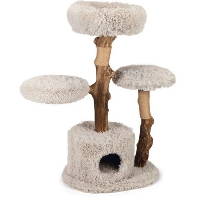Lotte - Holz Kratzbaum - 60x45x100 cm - Kratzbaum für Katzen Lotte - Holz Kratzbaum - 60x45x100 cm - Kratzbaum für Katzen