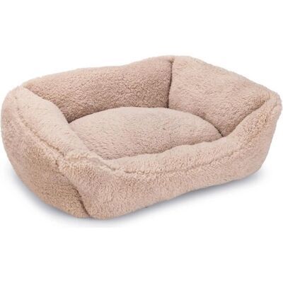 Cama para gatos Beeztees Kadi - Peluche suave, Bordes altos, 47x37x18 cm Cama para gatos Beeztees Kadi - Peluche suave, Bordes altos, 47x37x18 cm