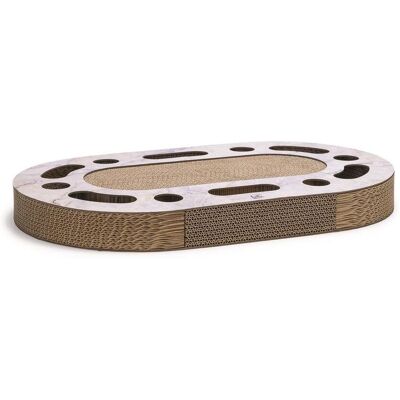 Jouet de Grattage pour Chats Meda de Lotte - Design en Marbre Élégant - Taille Compacte - Publicité Jouet de Grattage pour Chats Meda de Lotte - Design en Marbre Élégant - Taille Compacte - Publicité