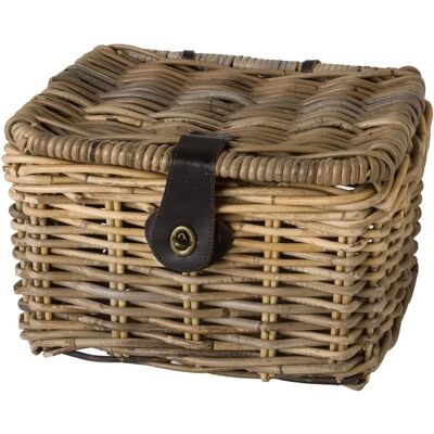 Fastrider Sera Rattan Fahrradkorb - Beige - Front Support - 24x21x32cm Fastrider Sera Rattan Fahrradkorb - Beige - Front Support - 24x21x32cm