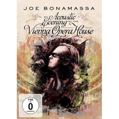 Joe Bonamassa Soirée acoustique à l'Opéra de Vienne - DVD - Publicité Joe Bonamassa Soirée acoustique à l'Opéra de Vienne - DVD - Publicité