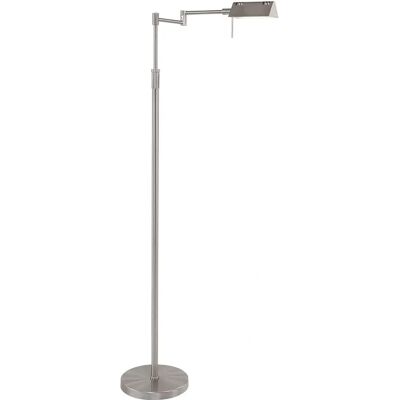 Sienna Lighting Sienna Karl Lámpara de pie LED Acero Cepillado - Lámpara de pie Sienna Lighting Sienna Karl Lámpara de pie LED Acero Cepillado - Lámpara de pie