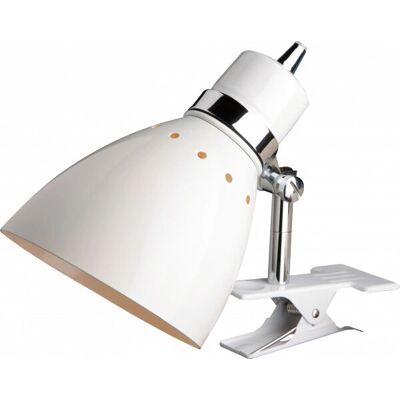 Sienna Lighting Sienna Jump Clamp & Clip On Lamp White - Lámpara - Blanco - Metal Sienna Lighting Sienna Jump Clamp & Clip On Lamp White - Lámpara - Blanco - Metal