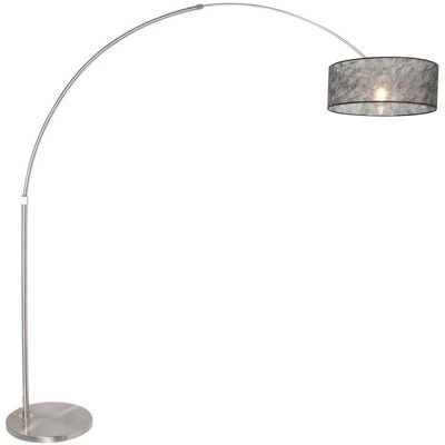Sienna Lighting Sienna Sparkled Light Arc Stehlampe Stahl gebürstet - Stehlampe Sienna Lighting Sienna Sparkled Light Arc Stehlampe Stahl gebürstet - Stehlampe