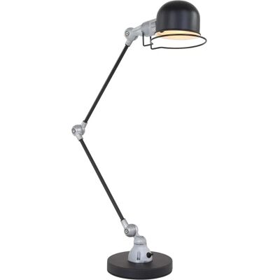 Sienna Lighting Davin Lámpara de pie negra mate - Luz de tarea Sienna Lighting Davin Lámpara de pie negra mate - Luz de tarea