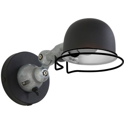 Sienna Lighting Sienna Davin Dome Lampada da Parete Nera Opaca - Lampada da Parete Sienna Lighting Sienna Davin Dome Lampada da Parete Nera Opaca - Lampada da Parete
