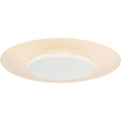Lámpara de Techo Sienna Lido - Blanco Metal, 28cm - LED Lámpara de Techo Sienna Lido - Blanco Metal, 28cm - LED